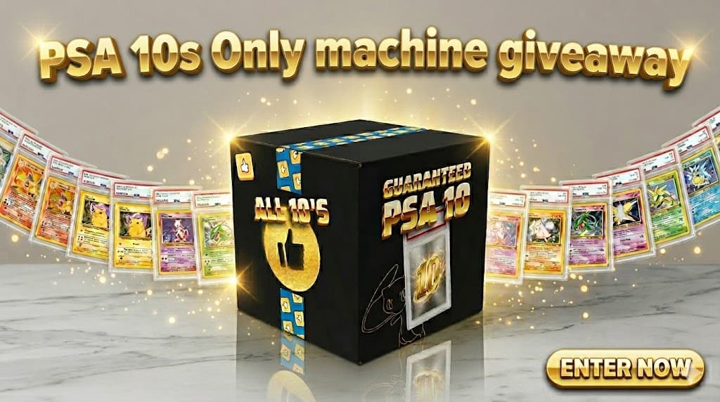 PSA 10s Only Box Giveaway banner